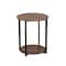 Household Essentials Jamestown 24" Round End Table